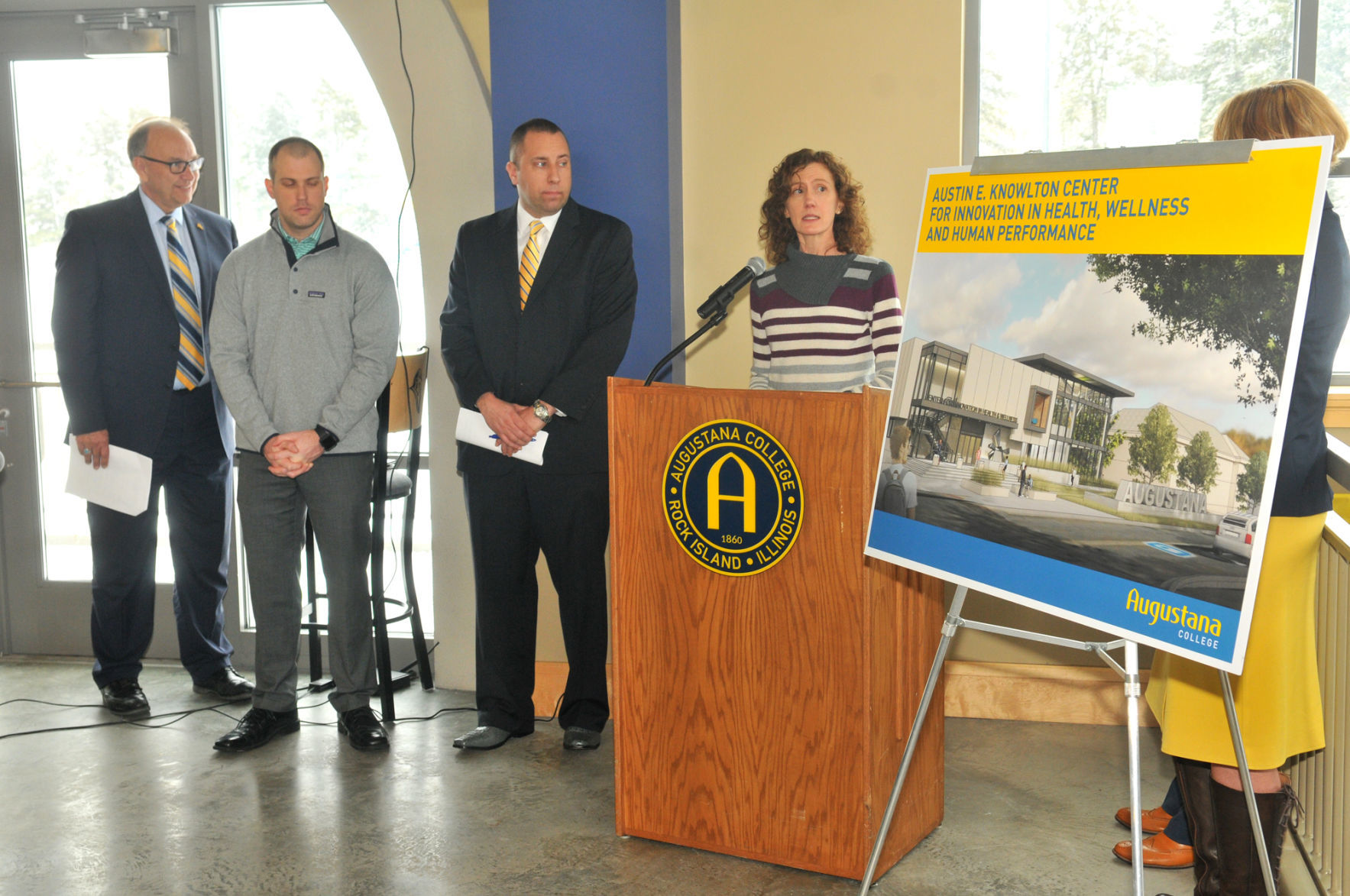 Augustana College announcement